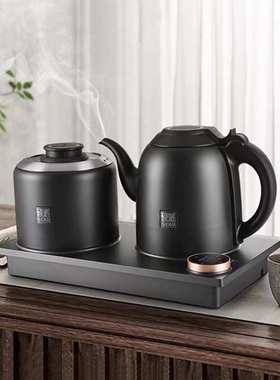 新功电器G40 G80 G52防烫电热水壶1500W煮水黑色净水器G46 G37A