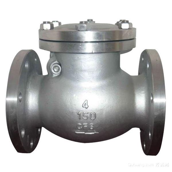 日高控股工业不锈钢碳钢单向阀法兰旋启式卧式止回阀规格多样
