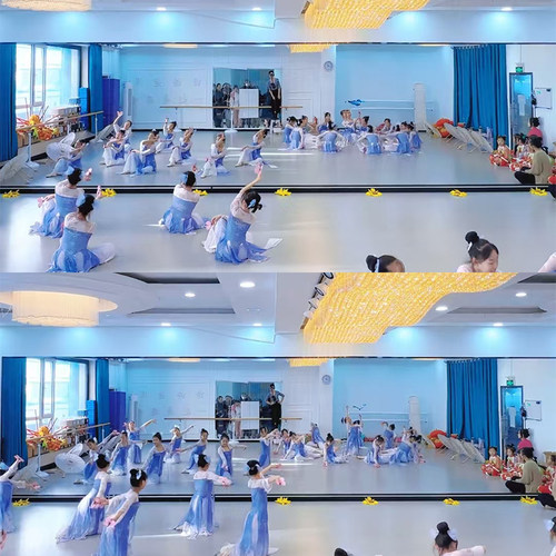 如梦令古典舞女童舞蹈表演服装