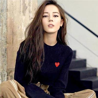 PLAYUNLQUE爱心毛衣打底衫