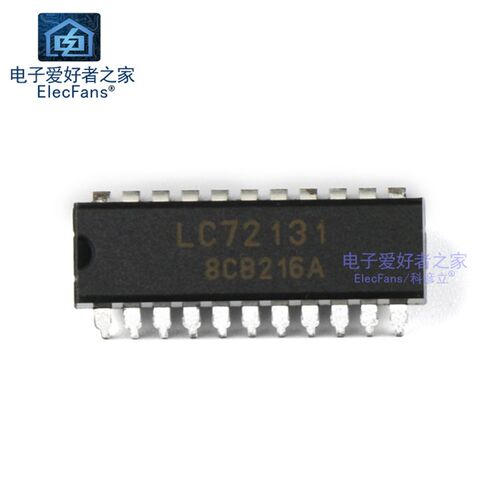 现货 进口LC72131直插DIP22调幅/调频锁相环频率合成器收音机芯片