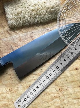 日本出刃柳刃先丸切付，日式深冷440c硬度58-59可以砍竹子厨刀