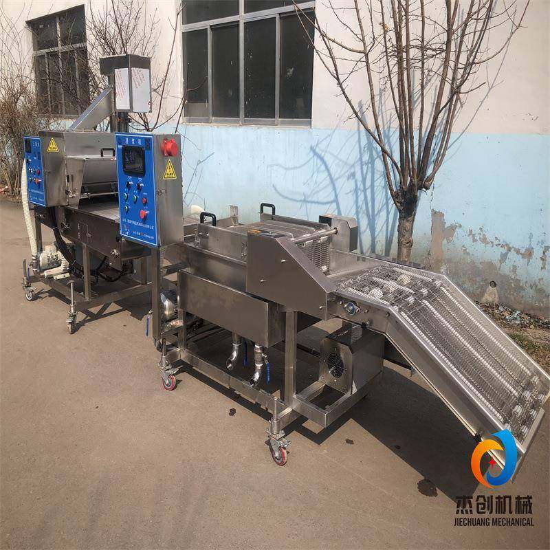 全自动玉米布丁酥裹糠机 三角肉饼裹糠机 油炸鲜奶卷上糠机,清洗/食品/商业设备,休闲食品加工设备,淘宝优惠券,粉丝福利购,淘宝优惠卷