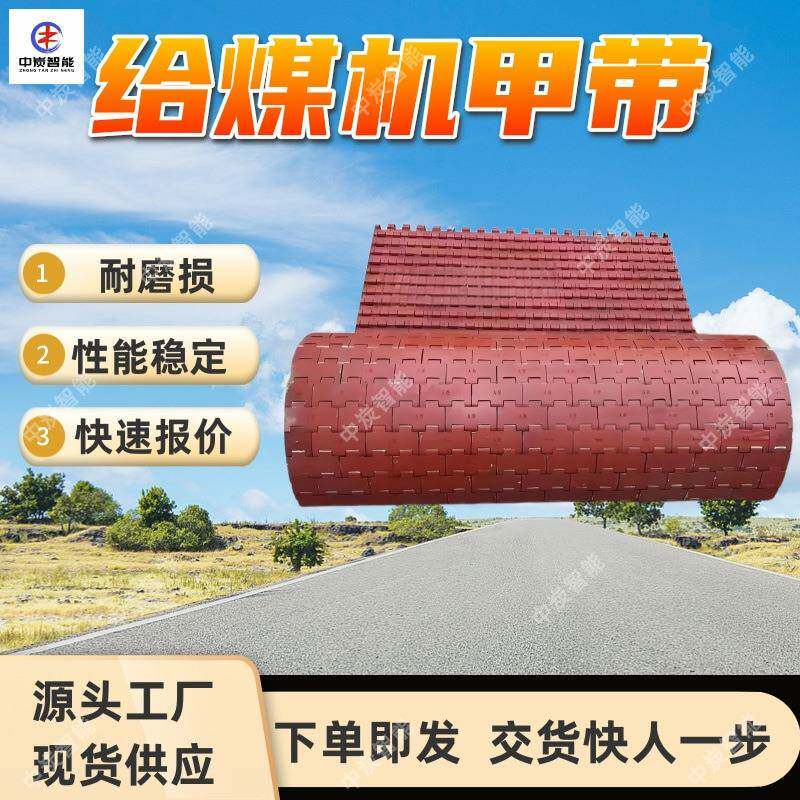 给煤机甲带 变频无级调速 耐穿透性强 GLD-800-01给煤机甲带