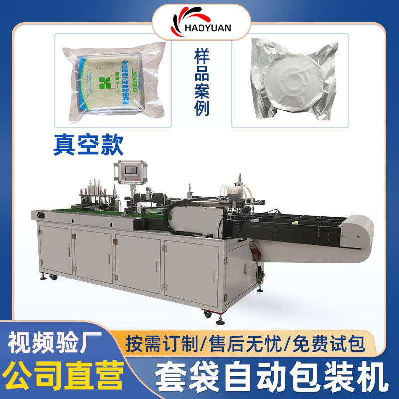 燕麦片真空包装机大米电线食品面包海鲜套袋机四边封给袋式包装机