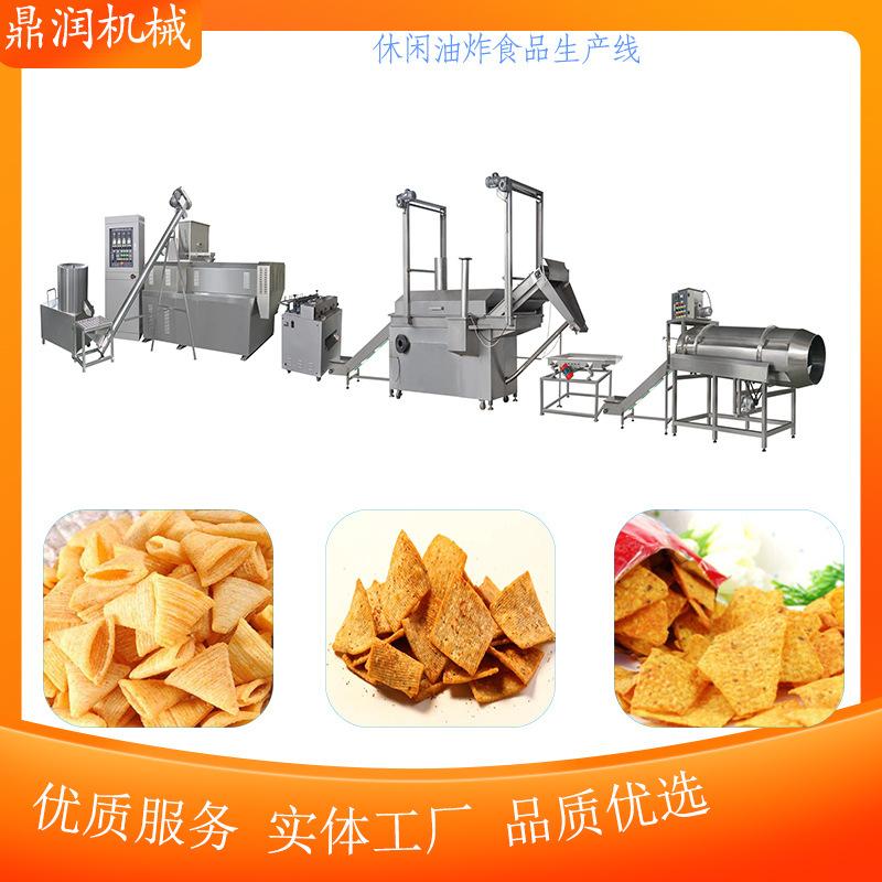 挤压食品生产线 油炸粟米条设备 奇多玉米棒加工机械