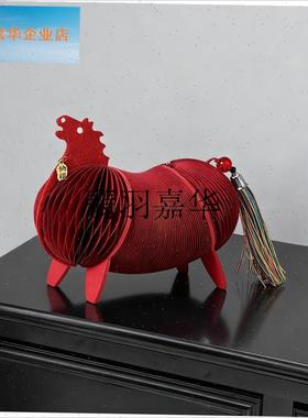 马年桌面摆c件新年客厅装饰品入户玄关家居2026新W款高级感小众,