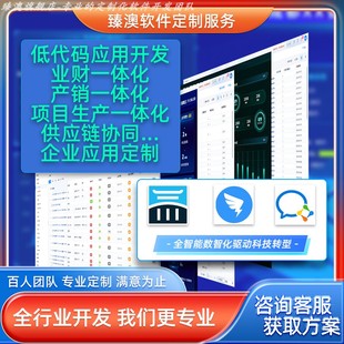 钉钉宜搭氚云简道云低代码SAAS平台OA系统ERP管理软件CRM定制开发