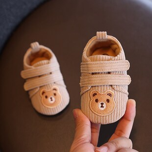 N不掉软底婴幼儿小童鞋 超软男宝宝学步鞋 12个月一岁春秋款 女3