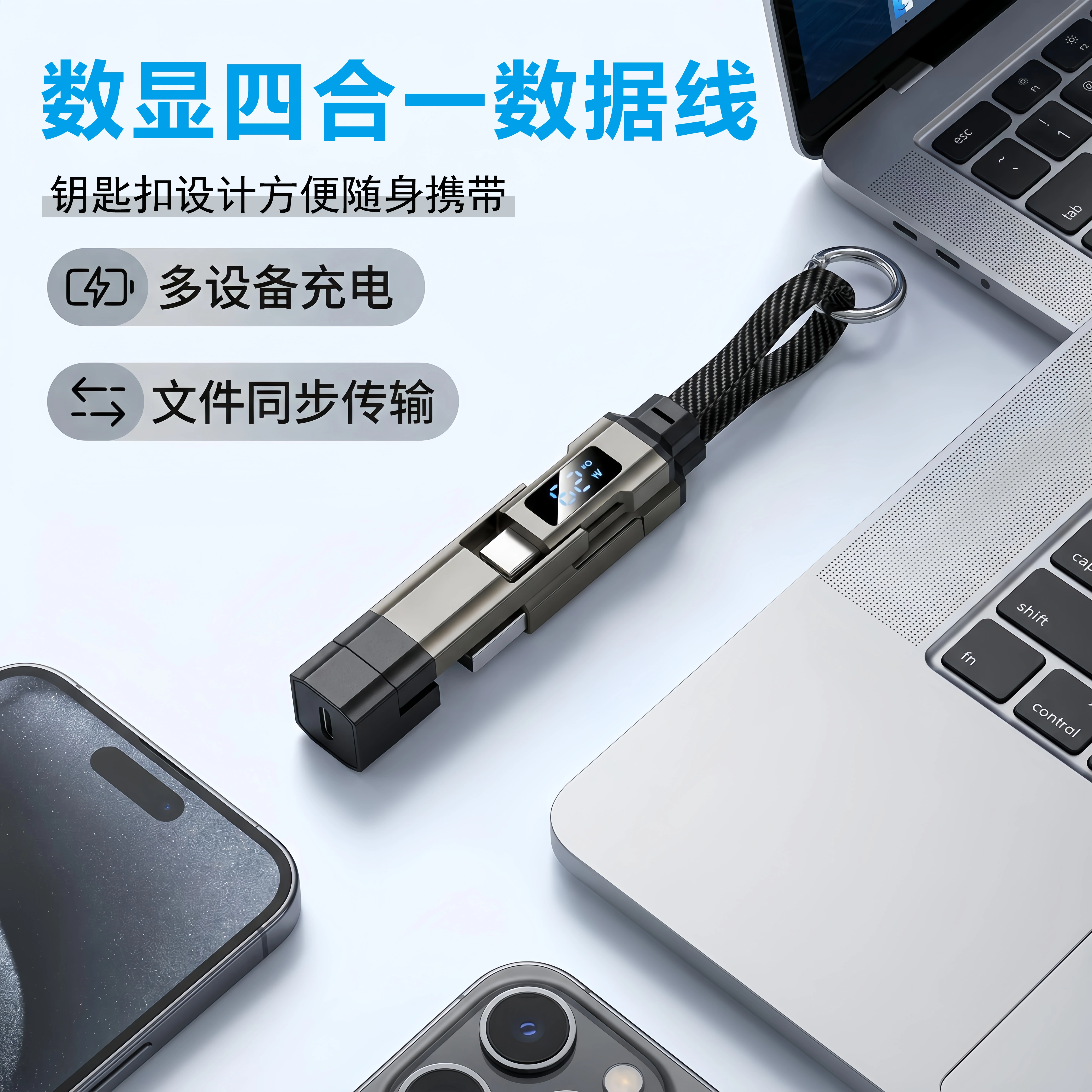 PD编织充电线一线多用