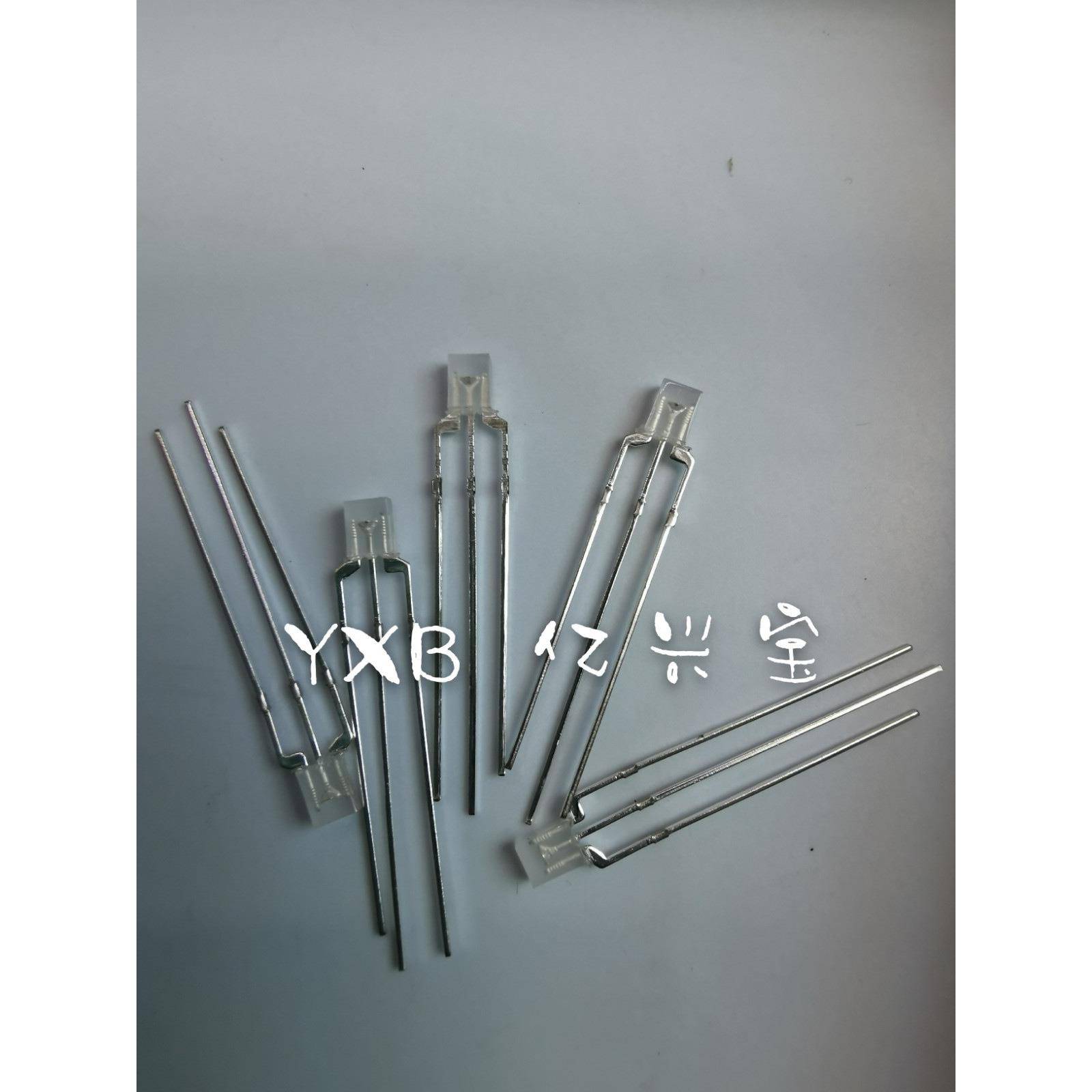 LED直插234双色雾状红绿/红蓝2*3*4双色红翠绿共阴共阳高亮发光管