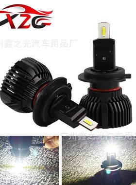 汽车LED前大灯高功率90w发光H4H119005高亮远近光一体改装车头灯