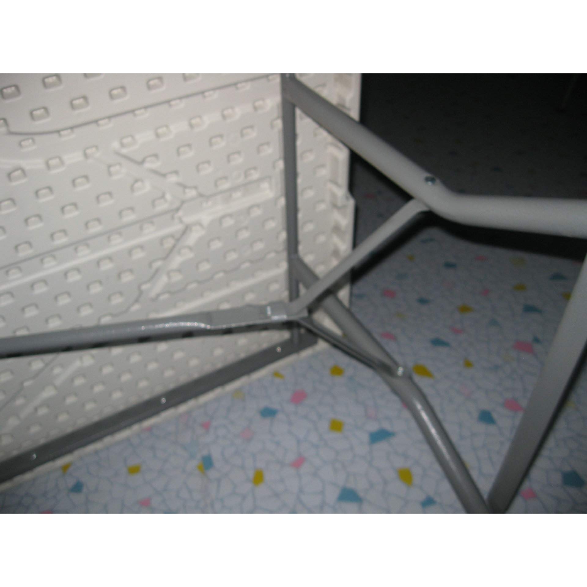 出口吹塑对折桌 183cm中空吹塑塑料对折桌 欧洲风格吹塑对折桌