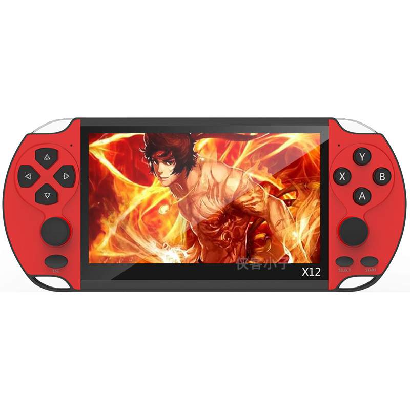 X12外贸psp3000游戏机掌机怀旧款老式FC掌上便携街机gba怀旧风