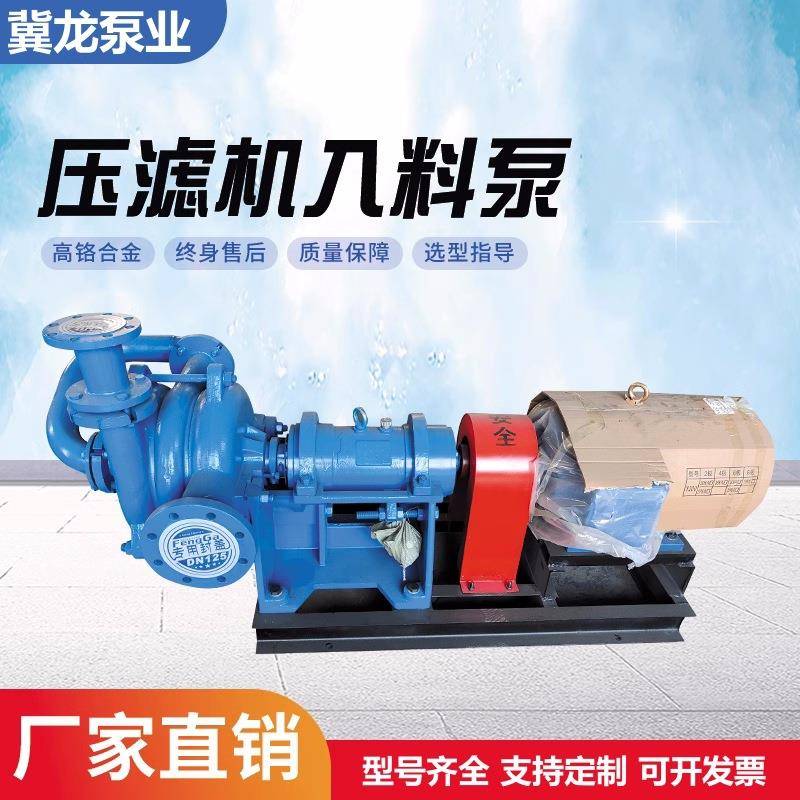65ZJW加压杂质泵洗煤厂给料泥浆泵离心渣浆泵压滤机入料泵供