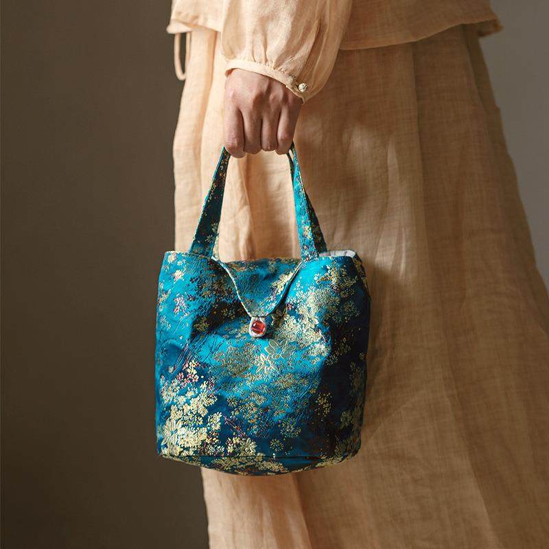 手工缝制小碎花织锦提花面料收纳袋茶具旅行户外便携包收纳袋布袋,畜牧/养殖物资,畜牧/养殖器械,淘宝优惠券,粉丝福利购,淘宝优惠卷