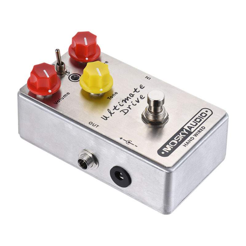 MOSKYAUDIO电吉他效果器 手工效果器ULTIMATE 过载失真单块效果器