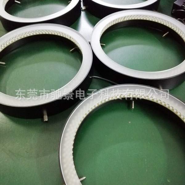 26W金属336颗内径双卡160-180ＭＭ工业机器视觉检测光源可调LED灯