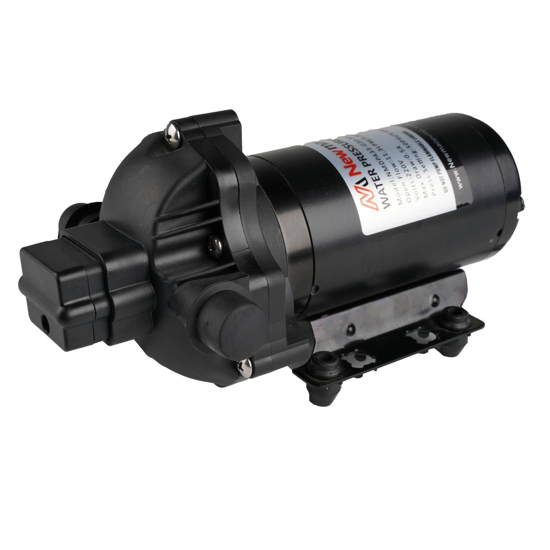 33款115V220V小型隔膜泵直流水泵船用车载电瓶自吸泵游艇房车泵