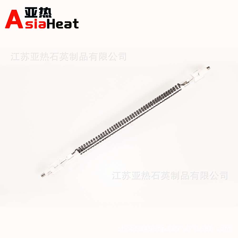 单双管红外线加热管 异型碳纤维石英玻璃发热管 异形石英电热管