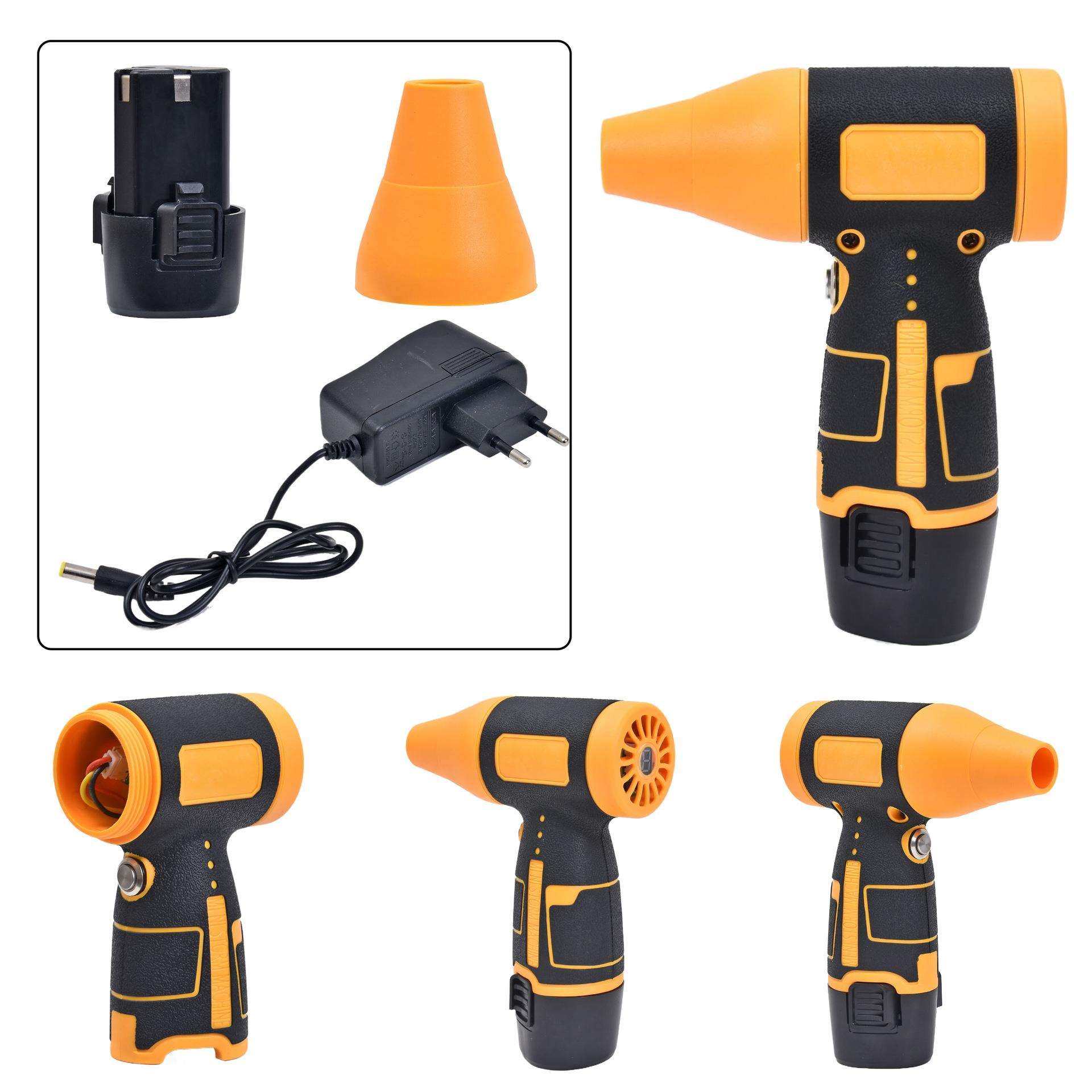 12V锂电暴力吹风机8档调速手持吹雪除尘锂电迷你大功率涡轮风扇,农机/农具/农膜,播种栽苗器/地膜机,淘宝优惠券,粉丝福利购,淘宝优惠卷