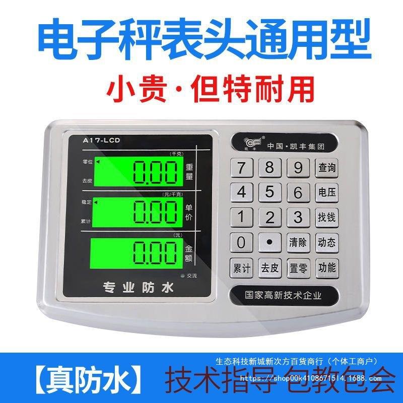 凯丰电子称仪表显示器表头100kg300kg电子秤台秤通用电子秤表其它