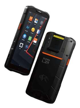 英文版商米l2spro收银机3+32G数据采集终端PDA三防IP68盘点扫码机