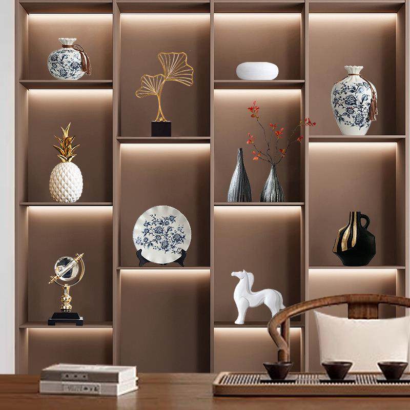 现代新中式装饰品摆件轻奢家居客厅酒柜电视柜玄关办公室摆放,农机/农具/农膜,播种栽苗器/地膜机,淘宝优惠券,粉丝福利购,淘宝优惠卷