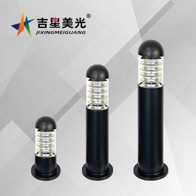 欧式户外庭院灯30CM/60CM/80CM100CM花园别墅E27灯头款圆头草坪灯