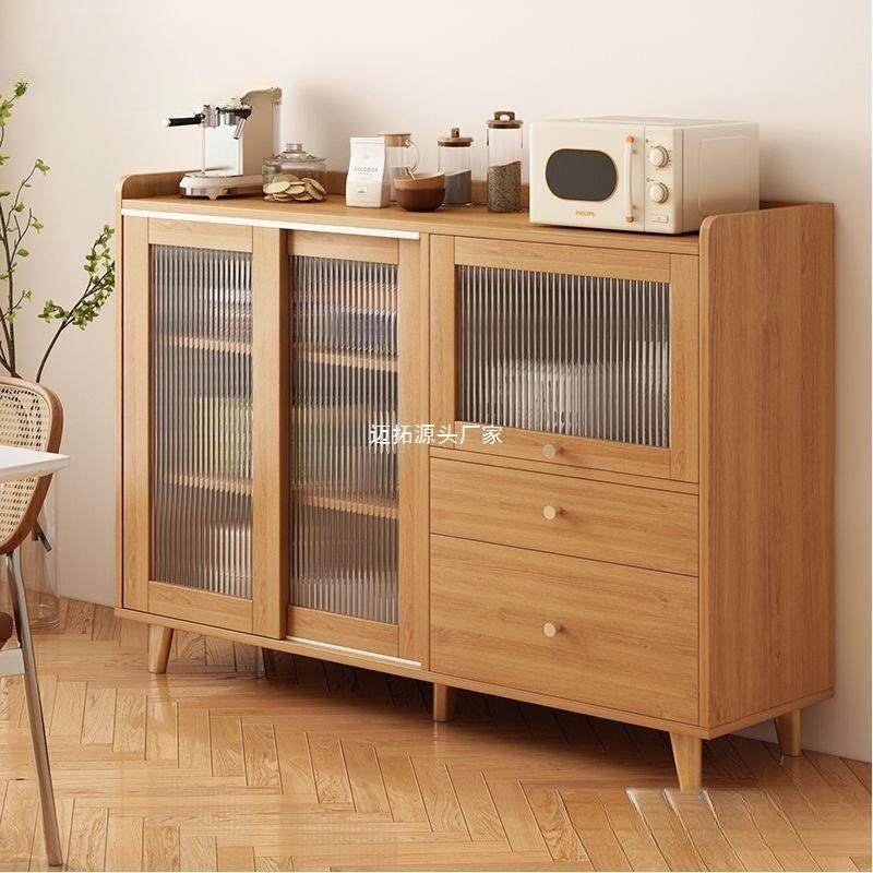 餐边柜客厅储物柜原木色家用收纳柜茶水柜靠墙一体置物斗柜备餐柜,农机/农具/农膜,播种栽苗器/地膜机,淘宝优惠券,粉丝福利购,淘宝优惠卷