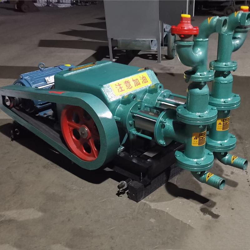 BW60-8高压型水泥砂浆灌浆泵 边坡支护单缸砂浆泵水泥两用注浆机