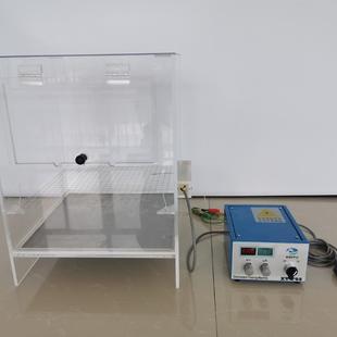 棉签植绒 静电发生器使用 印花植绒 飞绒箱子工具 静电植绒箱子