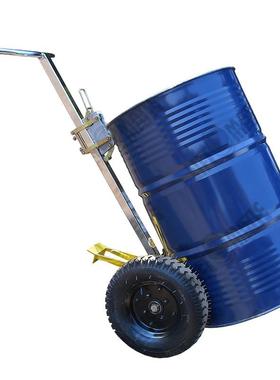 武汉汉利liftomatic HTPT-16 气轮二轮手推车 油桶钢桶搬运工具