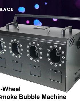 Igracelite RGBW 4-Wheel 3000W Bubble Smoke Bubble Machine