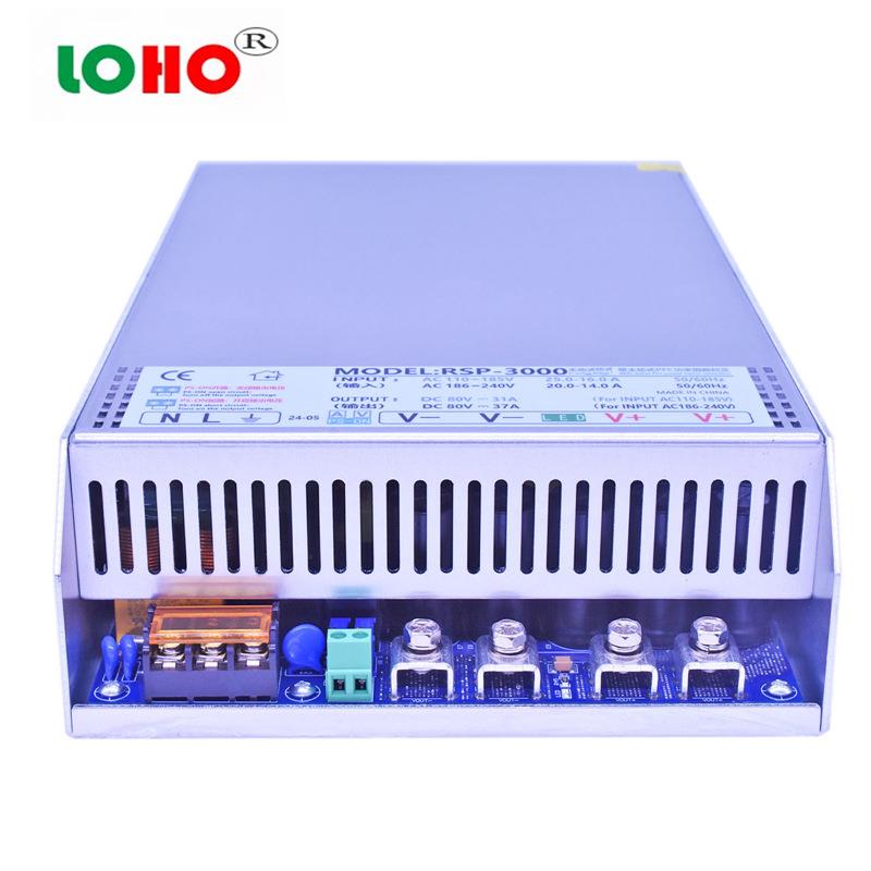 PFC大功率恒压恒流0~500V400V360V300V260V220V180V3000W开关电源