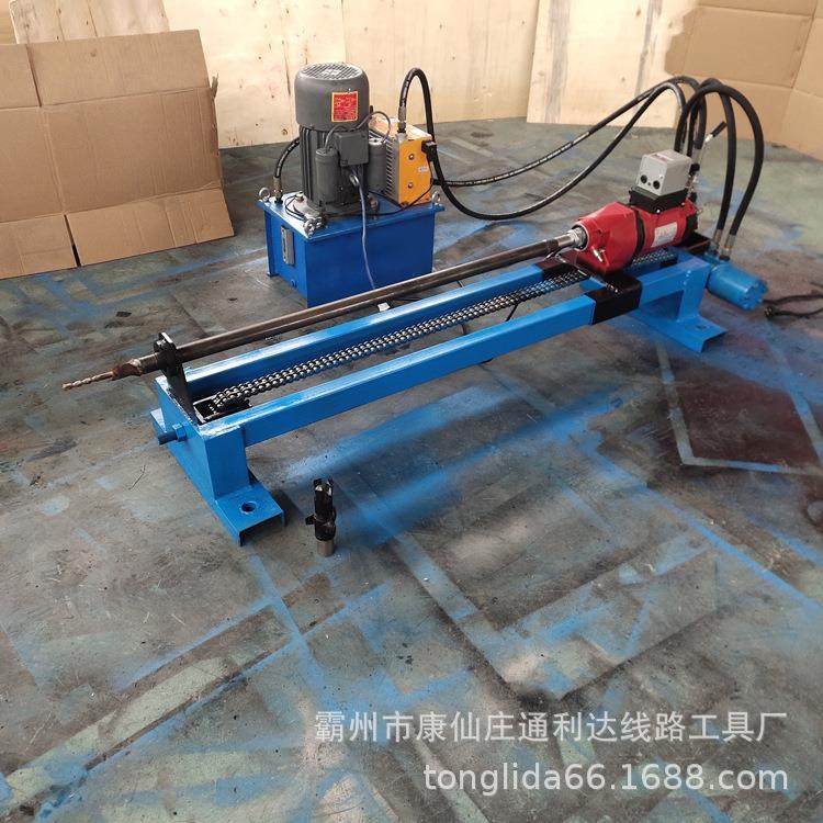 新型地下穿越钻孔机 水钻顶管机 马路铺管机过路地下穿管机