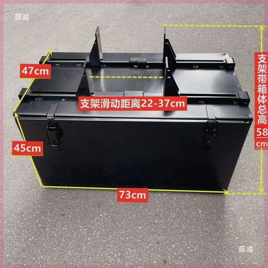 轻卡货车工具箱加装欧马可S1重汽外挂铁皮加厚工具箱
