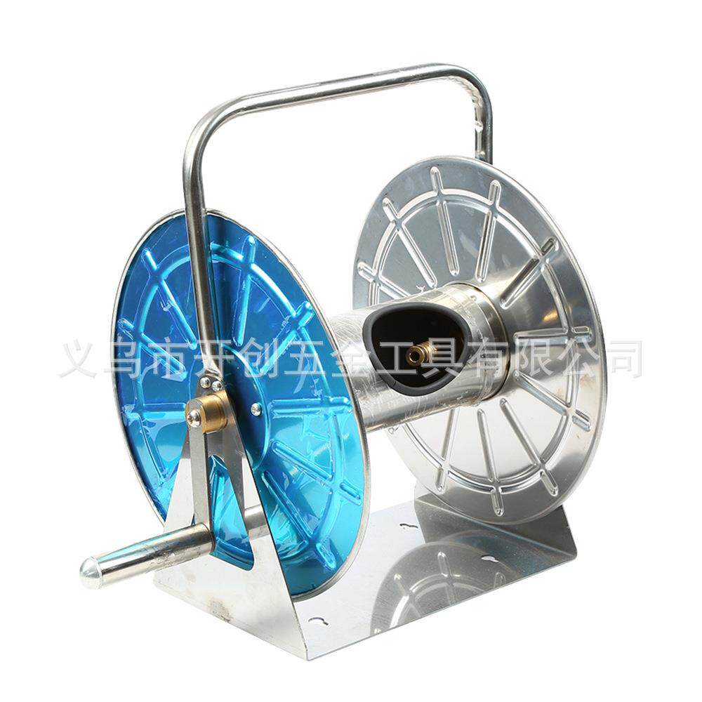 园林/园艺/五金工具 灌溉水管车 大号不锈钢款高品质水管水管车