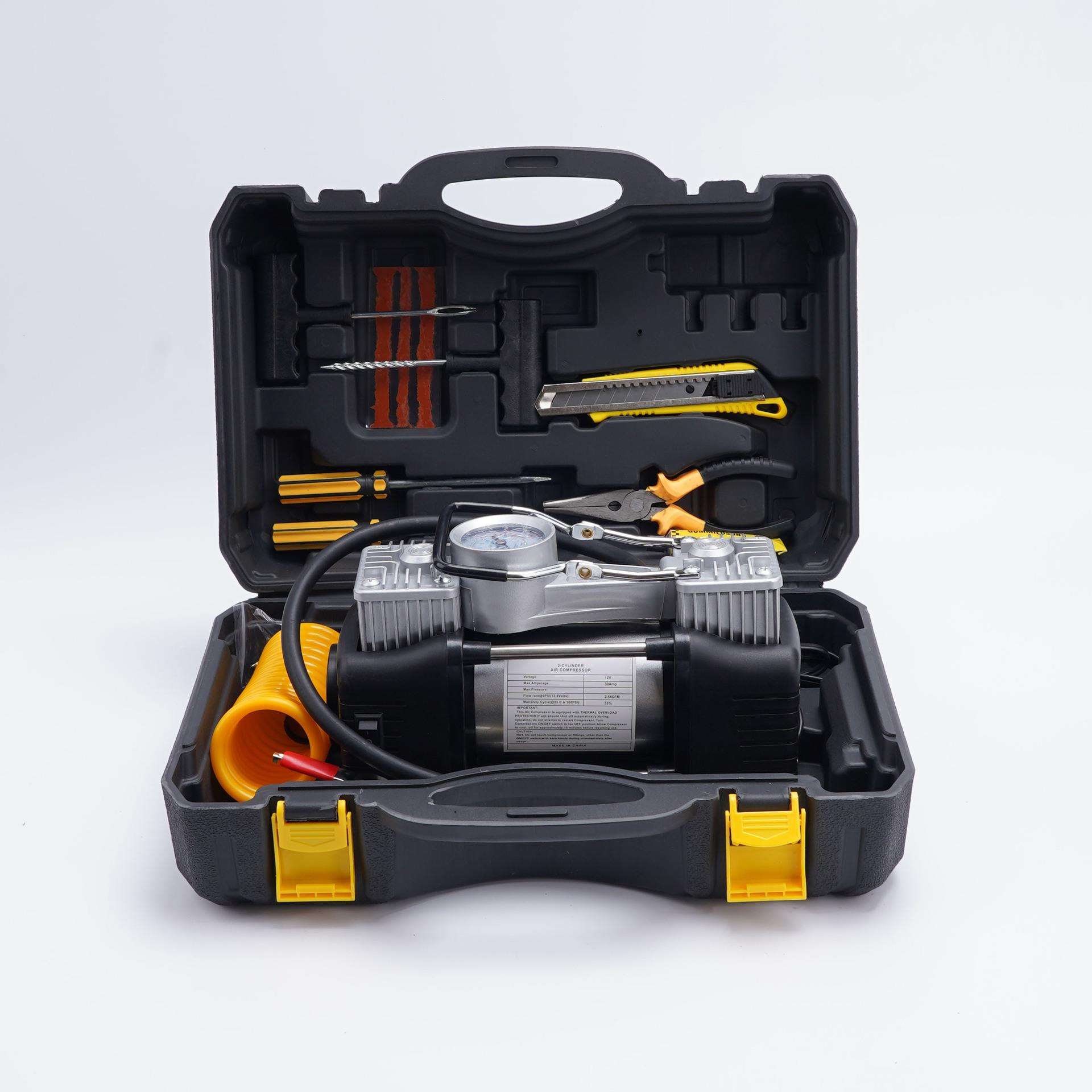 车载充气泵打气泵小轿车便携式汽车用轮胎大功率电动无线高压车用