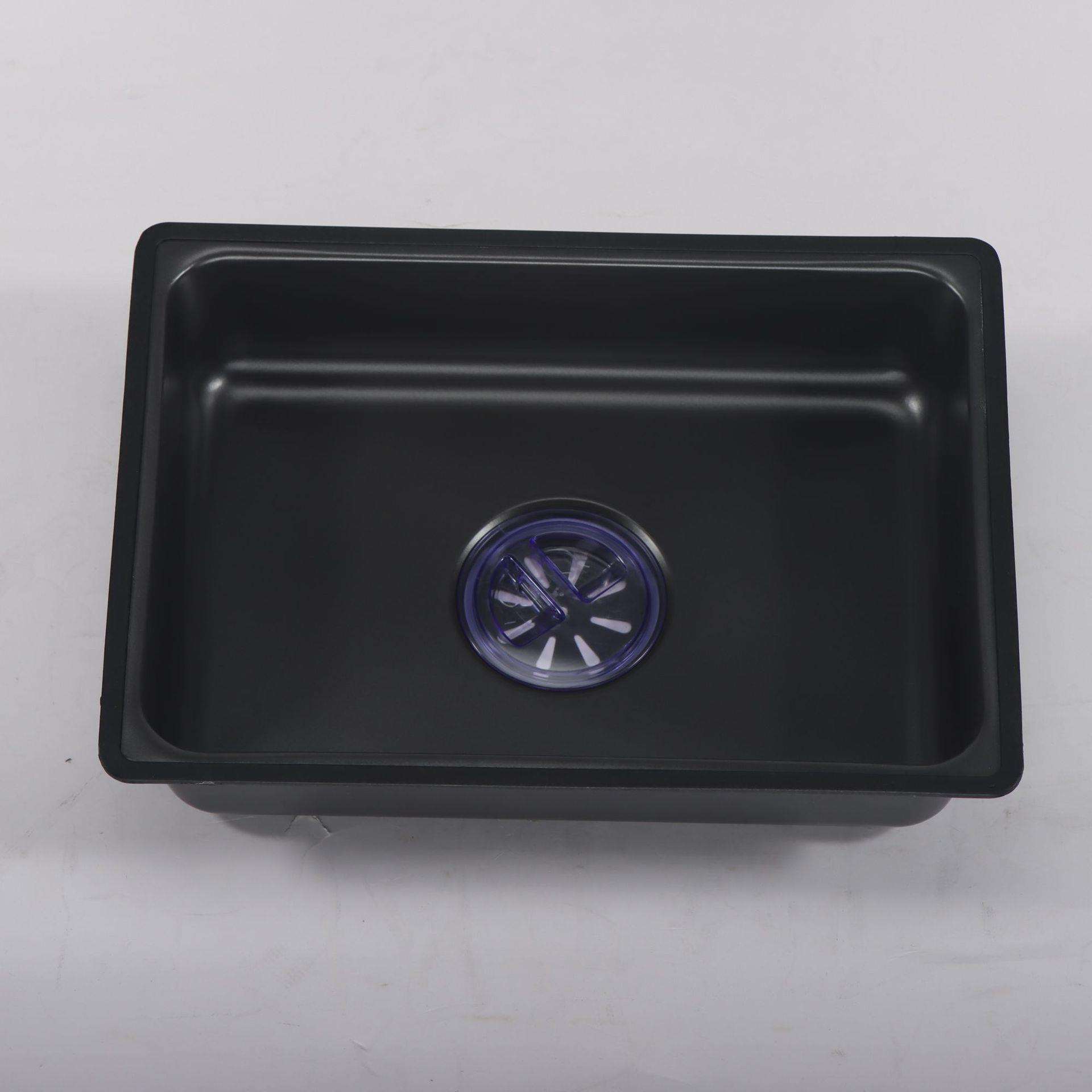 厨房水槽盆中盆不锈钢大单槽沥水篮洗碗池碗碟置物架滤盆沥水架