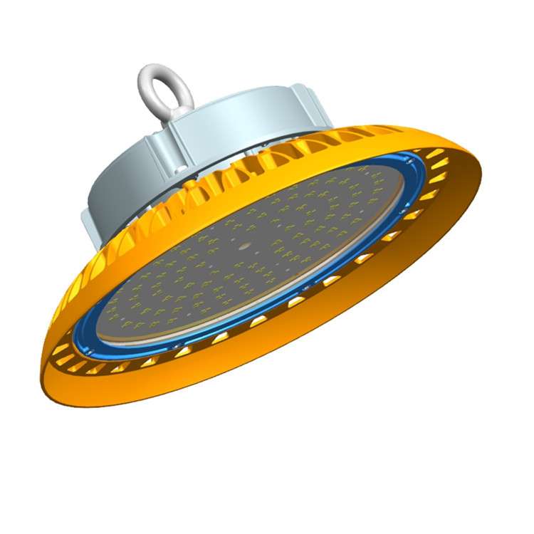 LED工矿灯UFO外壳套件 高棚灯套件 飞碟灯套件100W 配玻璃透镜