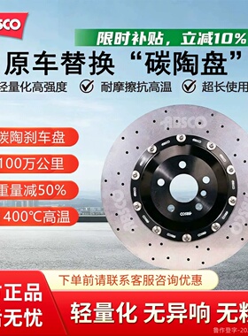 适用迈凯伦GT ARYURA P1 W1 570 720S高性能碳陶刹车盘改装升级