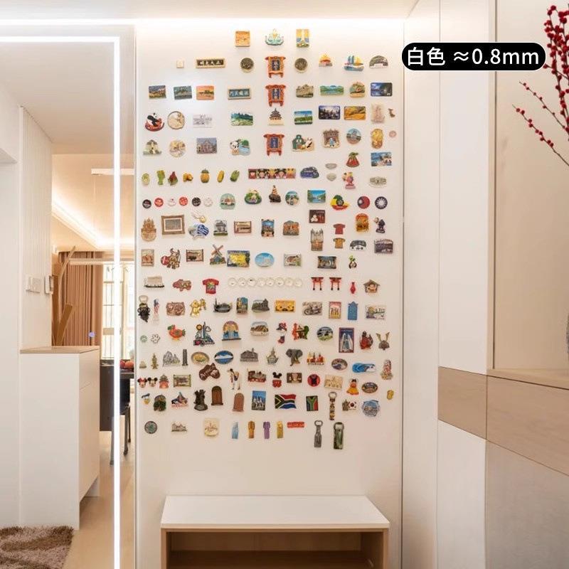 冰箱贴展示板磁吸黑板墙留言板家用收纳板牌吸磁性小磁铁挂墙磁力