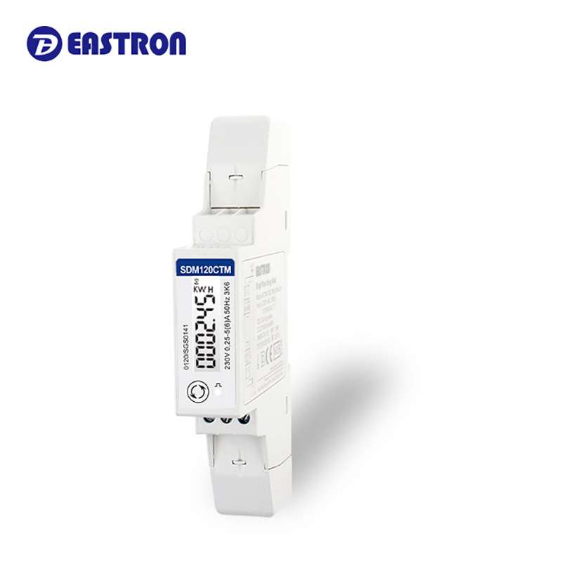 东鸿SDM120CTM单相多功能电表 1或5A互感器接入 RS485 Modbus通讯