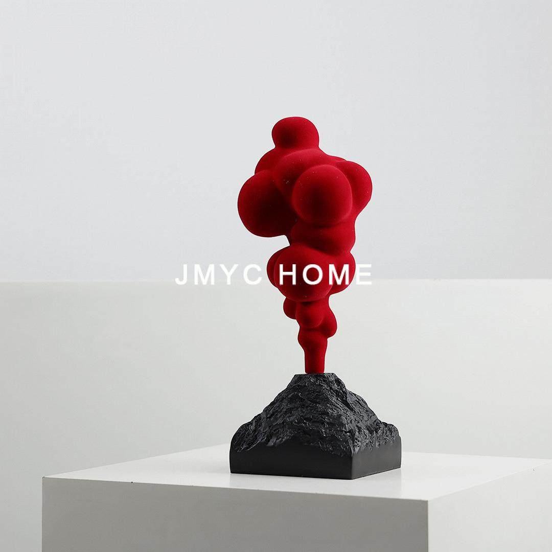 意式简约火山喷发壁龛摆件家居客厅电视柜样板房酒柜书房软装饰品,电子元器件市场,集成电路（IC）,淘宝优惠券,粉丝福利购,淘宝优惠卷