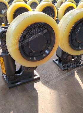 L43KA缓冲式滚轮罐耳 空心结构散热快 矿井提升单轮滚轮罐耳