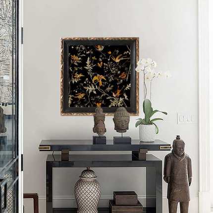 法式复古装饰画客厅卧室餐厅玄关挂画欧式小众创意画美式壁画A187