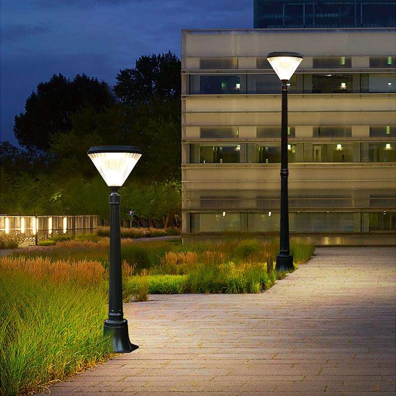 太阳能草坪灯超亮家用户外防水led庭院灯路灯花园别墅室外高杆灯