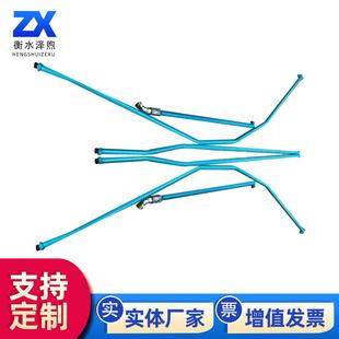 加工挖掘机山河智能215油管免焊破碎管道管路破碎管路