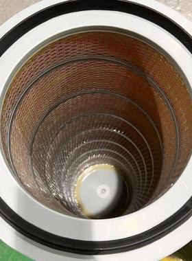 抛丸机除尘滤芯聚酯纤维覆合滤纸 黄色木浆纤维滤筒